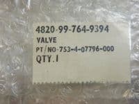 Ashford Controls D10 Valve, 3/4