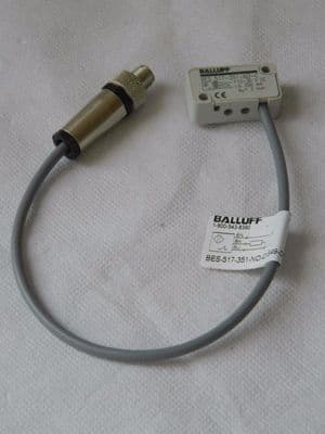 Balluff Inductive Sensor 10-30V DC, Range 2mm, M8, BES-517-351-NO-C-S  [1R11D]