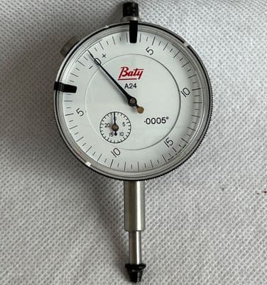 Baty A24 Imperial DTI Dial Test Indicator, 0.45