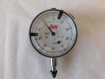 Baty D1 Dial Test Indicator, DTI, 0.001