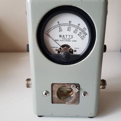 Bird Thruline 43 RF Power Meter Wattmeter