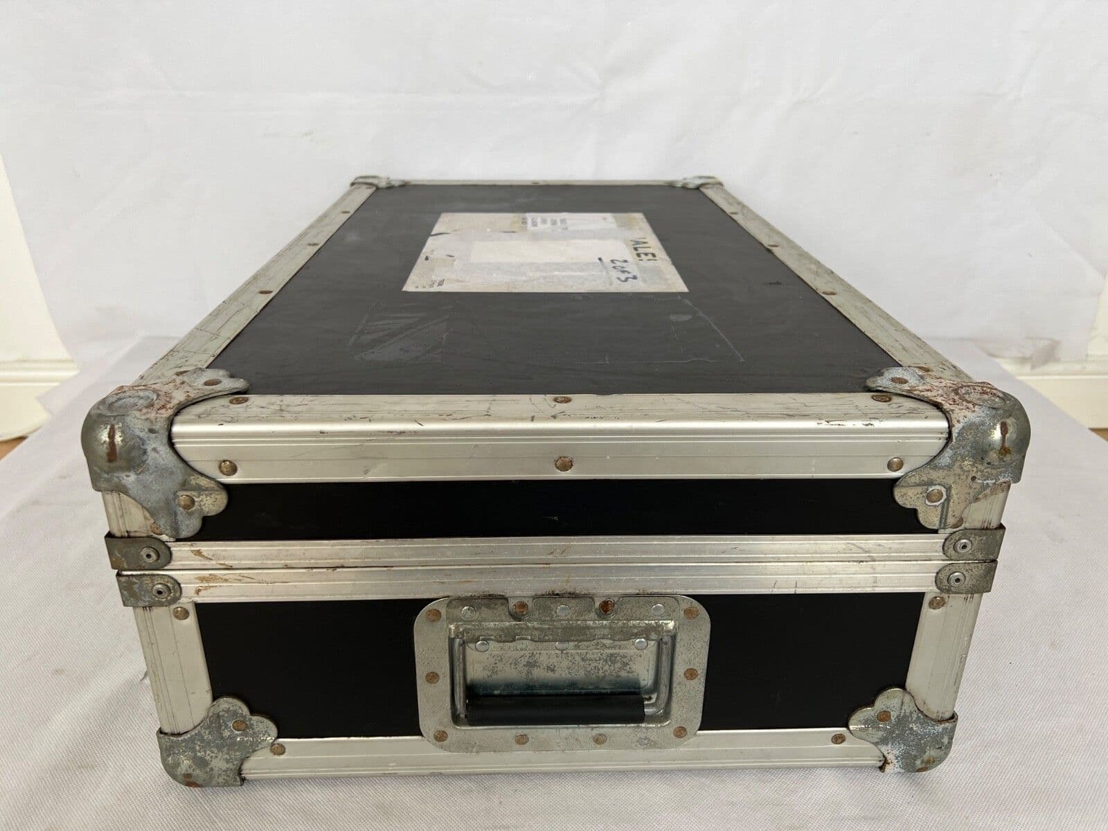 Black And Silver Storage Transport Case With Foam Inside PC34
