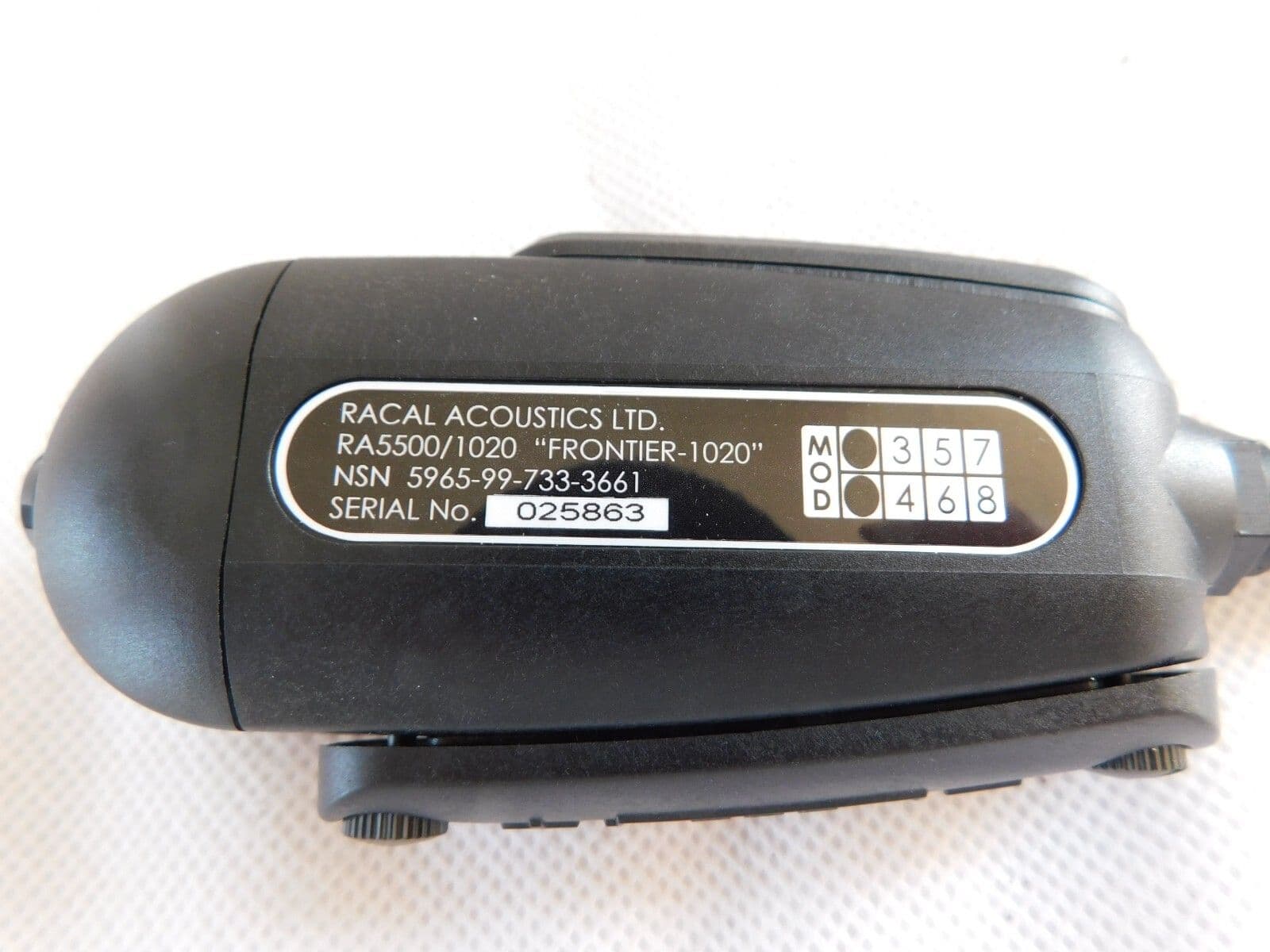 Bowman Radio PRR343 H4855 Frontier 1000 RA5500/1020 Headset New in Box RP15