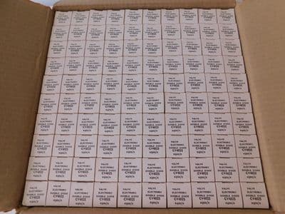 Box Of 100 CV4025 EB91 Mullard Double Diode Valve Tubes [1R12E]