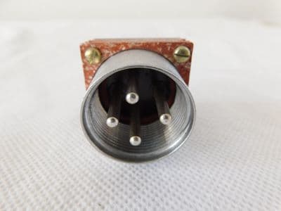 Breeze Standard 4 Pin Single Aluminium Socket, 508/1/06401 [D5B]