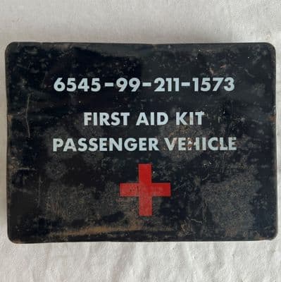 British Army Vehicle First Aid Kit, NSN 6545-99-211-1573 [1R7B1]