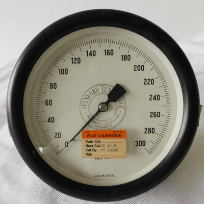 Budenberg 0-300 1bf/IN 2 Pressure Gauge, Part No GMC73104A [D4D]