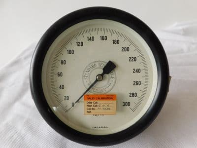 Budenberg 0-300 1bf/IN 2 Pressure Gauge, Part No GMC73104A [D4D]