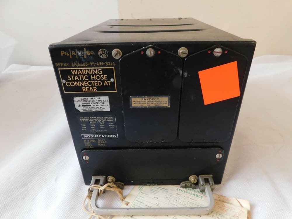Aircrfat Computer Canberra Aircraft Zero Reader Flight Computer From XH134 1R2D