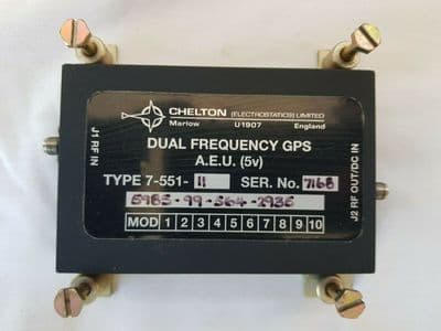 Chinook Helicopter Chelton Dual Frequency GPS AEU  [1R1D]