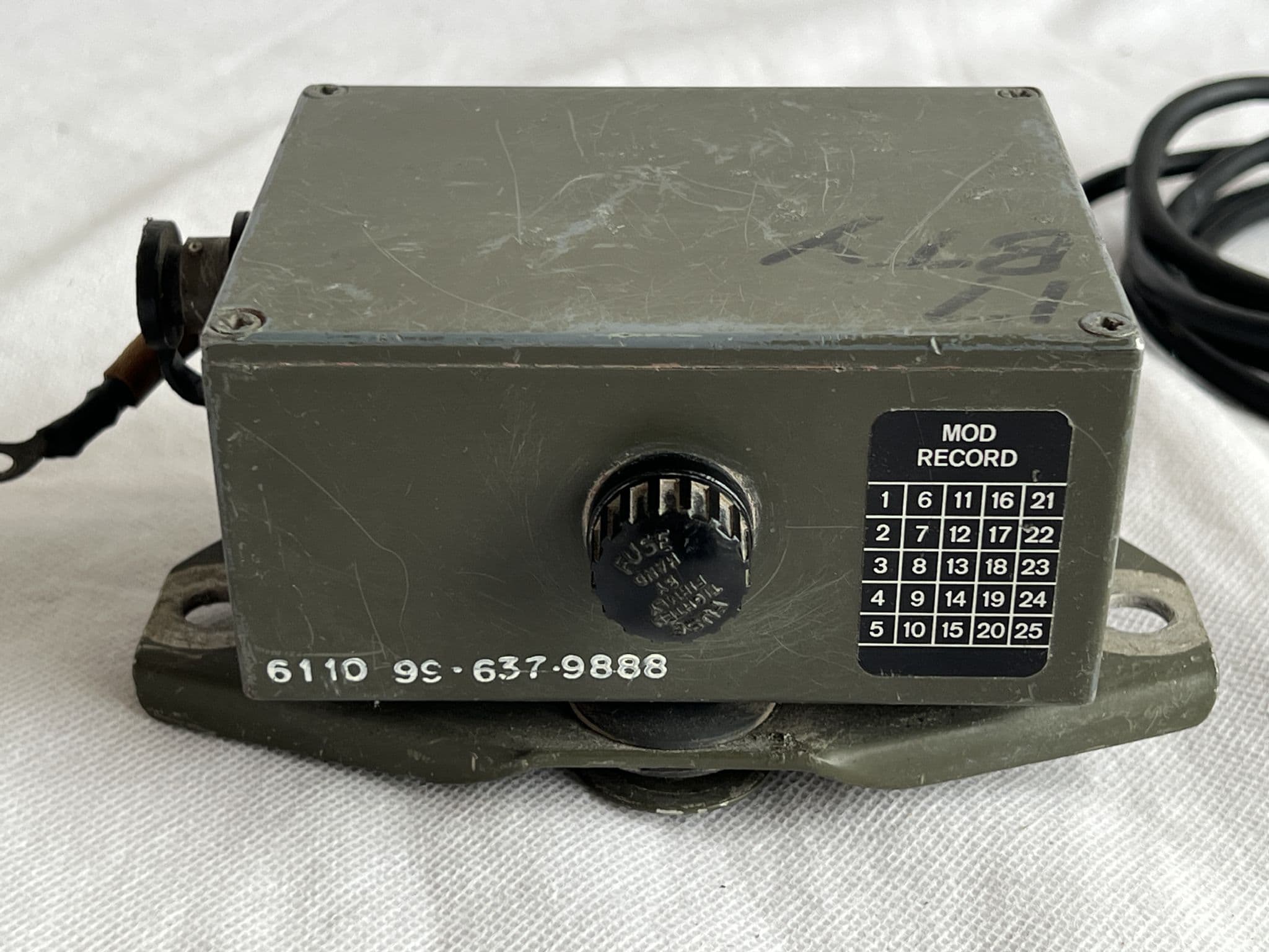 Clansman Radio 1 Way Power Distribution Box D5B