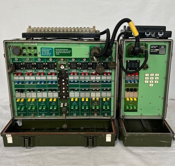 Clansman Radio 16 Line Telephone SwitchBoard With 3 Way Channel Exchange [PL4]