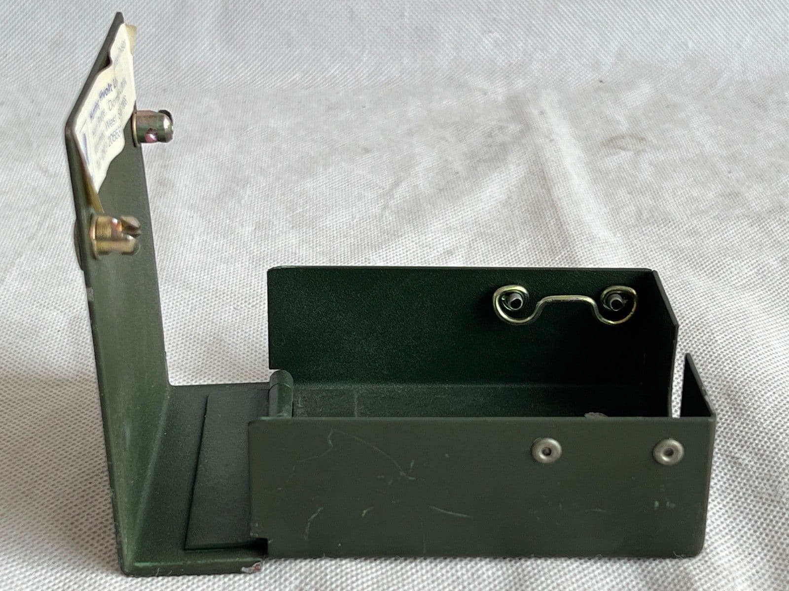 Clansman Radio Land Rover Lightweight FFR Wing Cable Storage Box CL7A