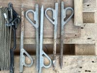 Clansman Radio Racal Antennas 12m Mast Guy Kit with Ladder