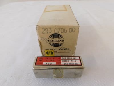Collins Aircraft Radio Crystal Filter, Type X250K F440 [D4C]