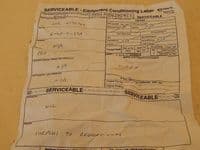 Comet Aircraft Jacking Pad Adaptor, Part No 6-4B-Y-23A,Paperweight [1R7A]