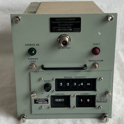Cossor Radio CGR 1021M/1023M UHF Transmitter, 03-04002-001 [D5E]