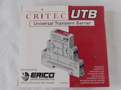 Critec UTB-72 Universal Surge Lightning Transient Barrier [D6B]