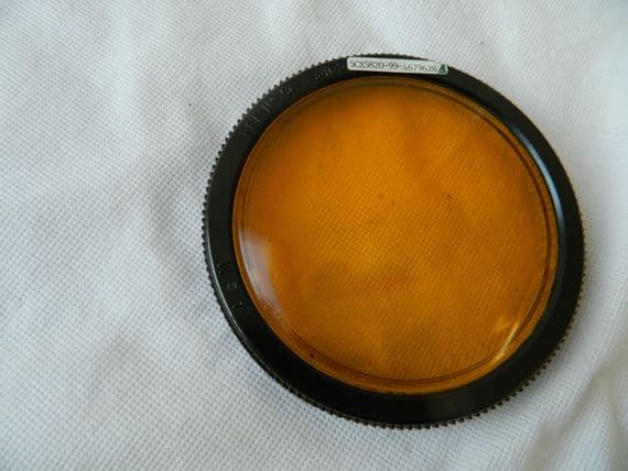 Downward Front Domed Amber Orange Identification Lamp Light Cover 5C/3465 [1R1D]