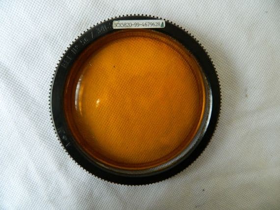 Downward Front Domed-Yellow Identification Lamp Light Cover 5C/3465 [1R4D]