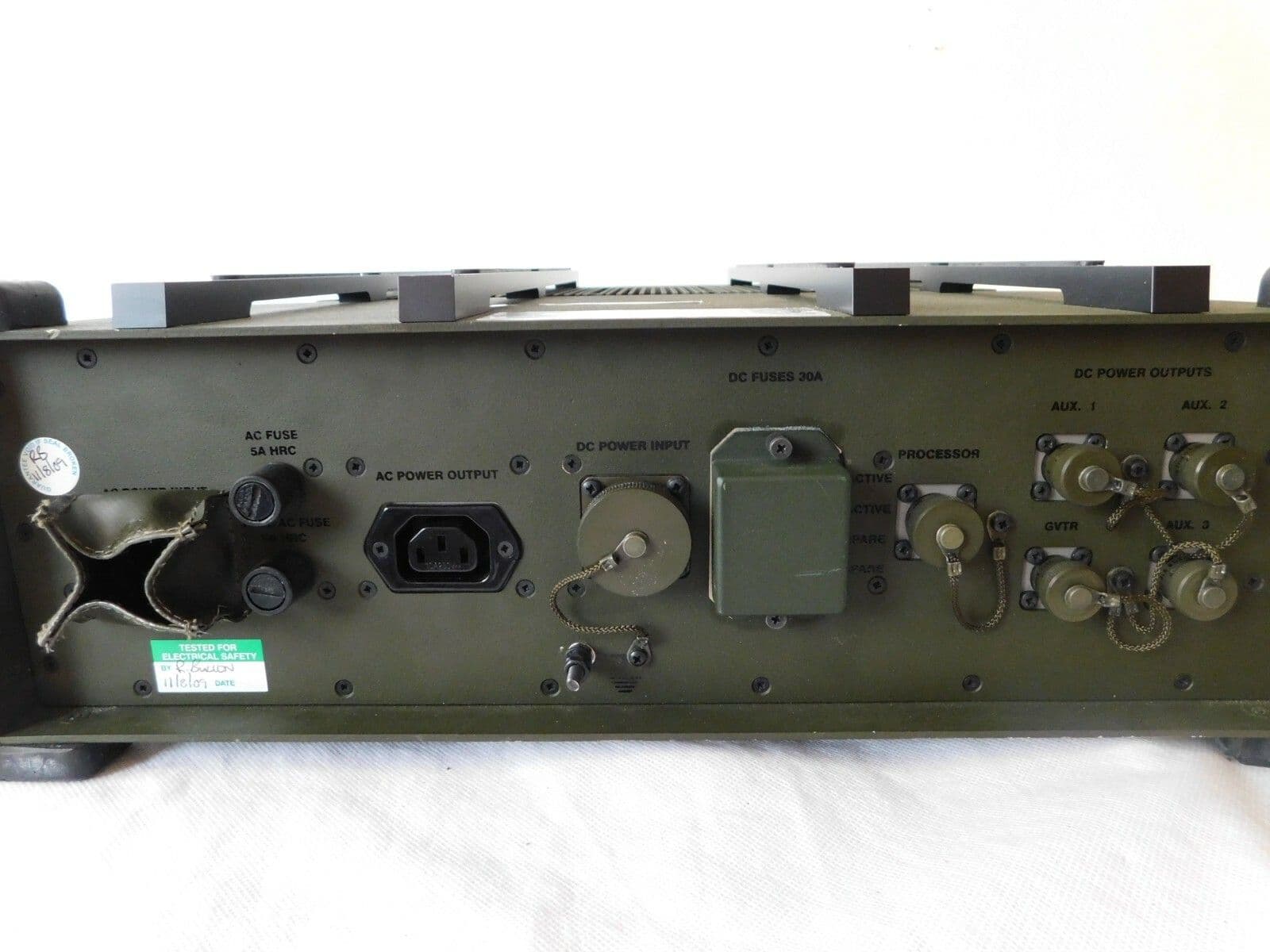DRS Aerosystems Tactical Apache PCU Power Conditioning Unit 1R1B