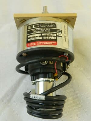 Electro-Craft MCM Moving Coil Servo Motor Tach Part No: 1030-00-108 [1R8D]