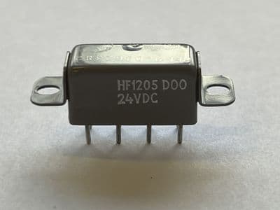 Electromagnet 2 Pole Change Over Relay Armature HF1205D00, 24VDC, 8 Pin [3R1C, EC36]