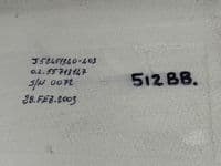Eurofighter Typhoon Aircraft 512BB Fixed Cover Access Panel From ZJ811 [PL26]