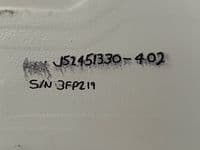 Eurofighter Typhoon Aircraft 611FB Fixed Access Cover Panel From ZJ802 [PL18]