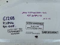 Eurofighter Typhoon Aircraft 612EB Fixed Access Cover Panel From ZJ804 [PL21]