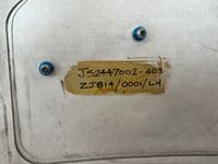 Eurofighter Typhoon L/H 454BB Nozzle Actuator Lower Access Panel, ZJ814 [PL21]