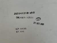 Eurofighter Typhoon R/H Aircraft 461AR Cover Access Panel From ZJ810 [PL18]