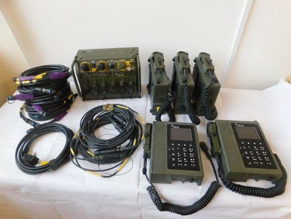 Ex Army Falcon Sentinel Intercom Pack 1-5 User Part No 25713569 GR