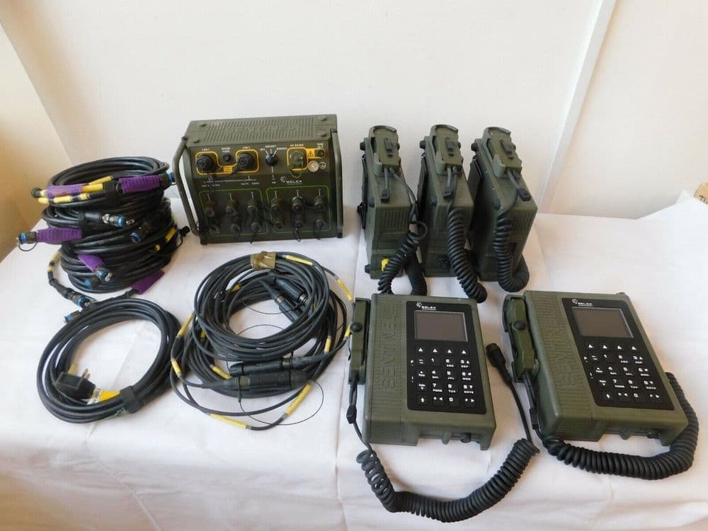 Intercom Commando Ex Army Falcon Sentinel Intercom Pack 1-5 User Part No 25713569 GR