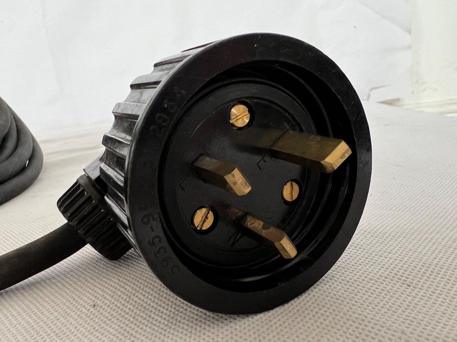 Festoon Power Outlets Ex Army Generator Extension Power Cable With 3 Pin Festoon Plugs 240V D5E