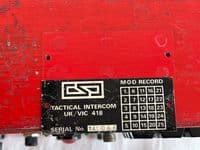 Ex Army UK/VIC 418 Tactical Intercom Unit [D4E]