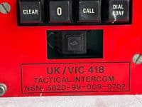 Ex Army UK/VIC 418 Tactical Intercom Unit [D6D]
