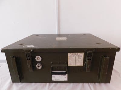 Ex Military Army Green Metal Aluminium Transport Shipping Storage Case [PC1]