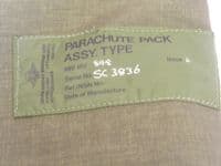 Ex Military Irvin GQ Cargo Parachute Pack Assembly Type: MRI IRV 848 [1R6D]