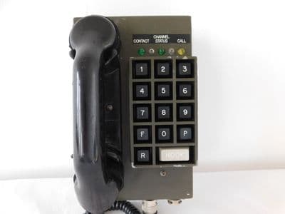 Ex Military Telephone, Ptarmigan Radio?, Ideal For TV, Film Prop [PL62]