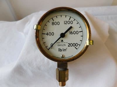 Ex Military Vehicle 2000 PSI Pressure Gauge, FV632238  [1R6B]