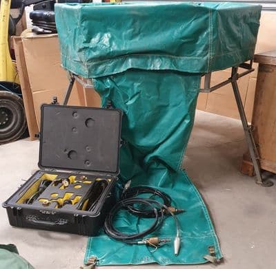 Ex MOD Military Weather Balloon Inflation Stand and Helium Filling Kit