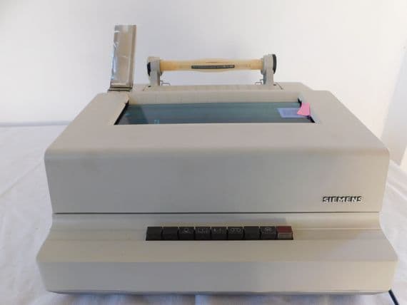Ex MOD Siemens TGN1 Teleprinter  [PL4]