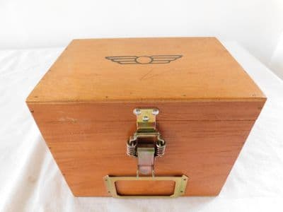 Ex MOD Wooden Storage Transport Case, With Foam Inside [D4D]