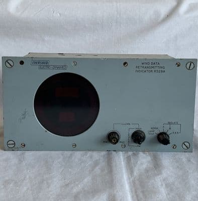 Ex Navy Wind Data Retransmitting Trans Indicator R528A, TV Film Prop [D5E]