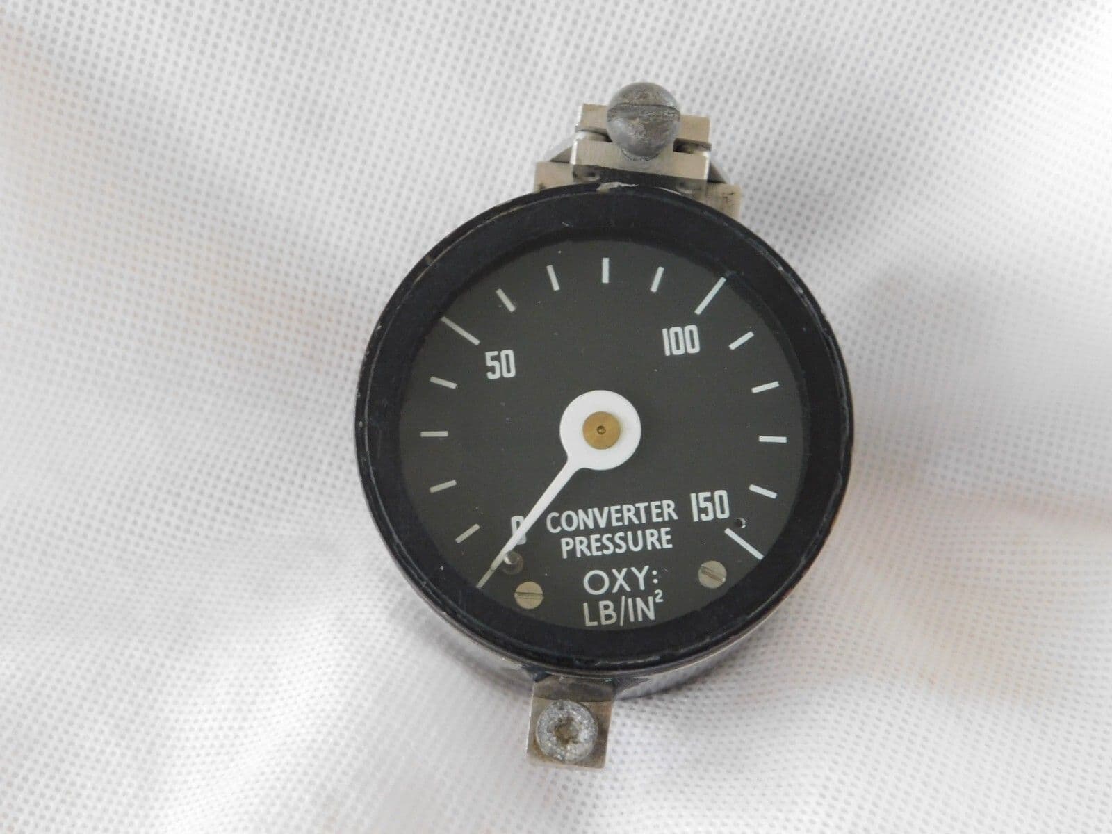 Ex RAF Aircraft 0-150 PSI Oxygen Pressure Gauge 2