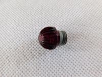 Ex RAF Aircraft 5 x Red Lens Light Knob, Ref No 10AT/9486557 [D6B]