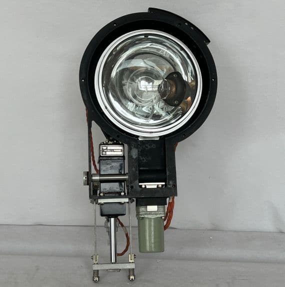 Ex RAF Aircraft 500MK1 Landing Lamp Light with Plessey Jaguar Actuator  [PL50]