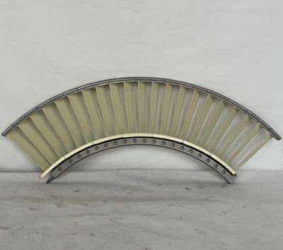 Ex RAF Aircraft Aircraft Jet Engine Stator Vane, 21 Vanes, BR83694 [1R8E]