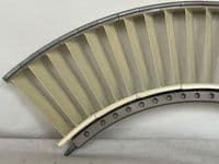 Ex RAF Aircraft Aircraft Jet Engine Stator Vane, 21 Vanes, BR83694 [1R8E]